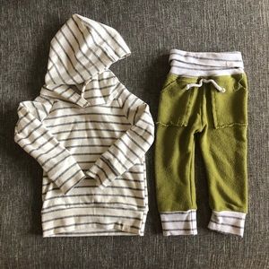 Lulu + Roo Sweatshirt and Pants NWT